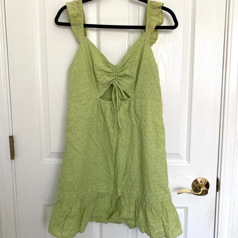 Live To Be Spoiled Women's Green Dress